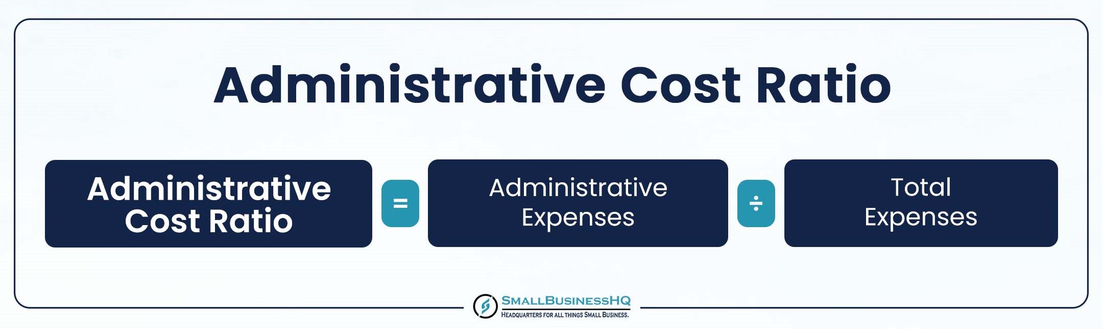 Administrative Cost Ratio