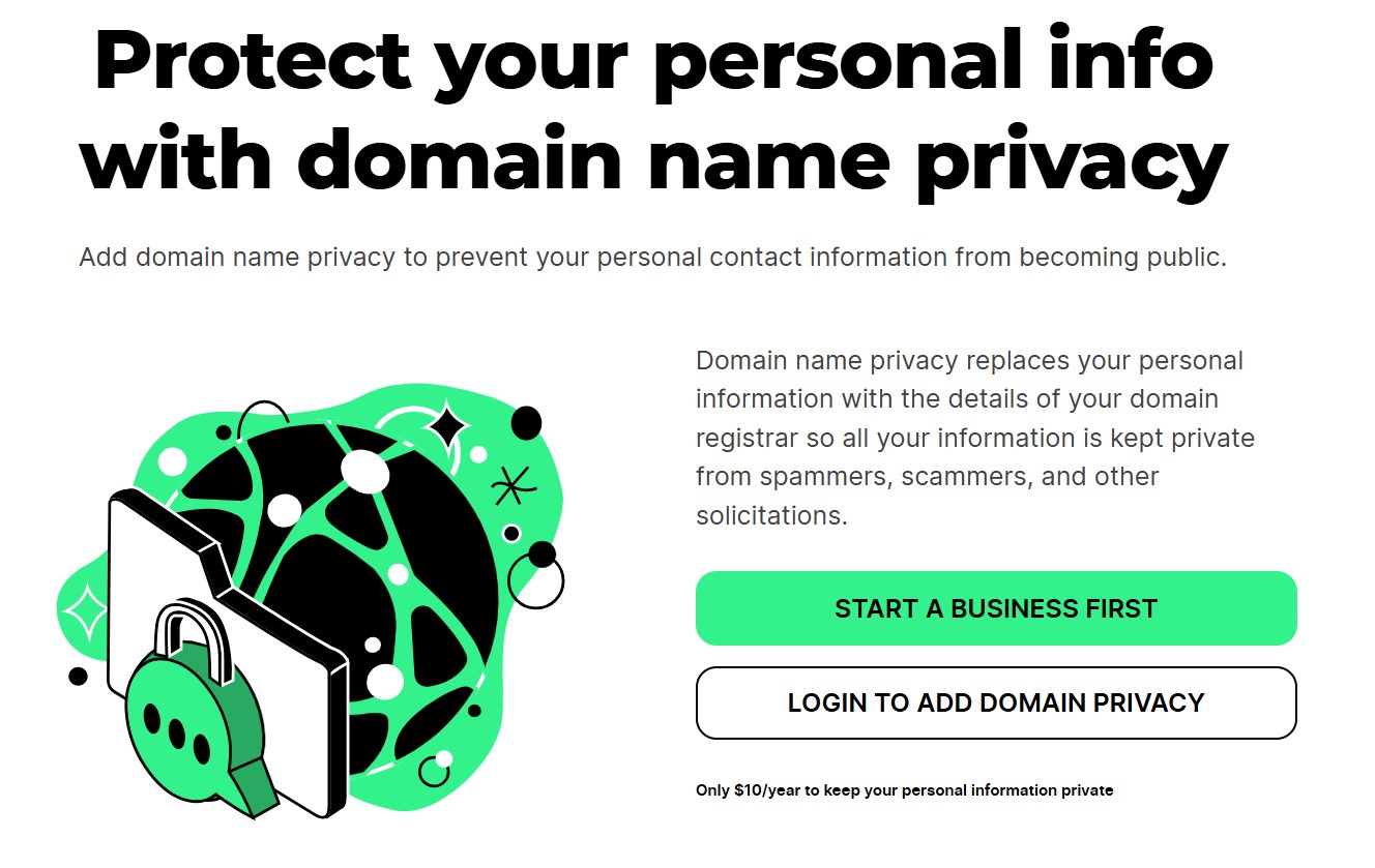 Domain name privacy