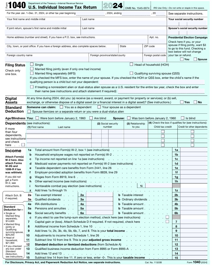 Form 1040