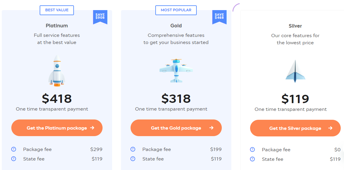 Incfile pricing 1 1
