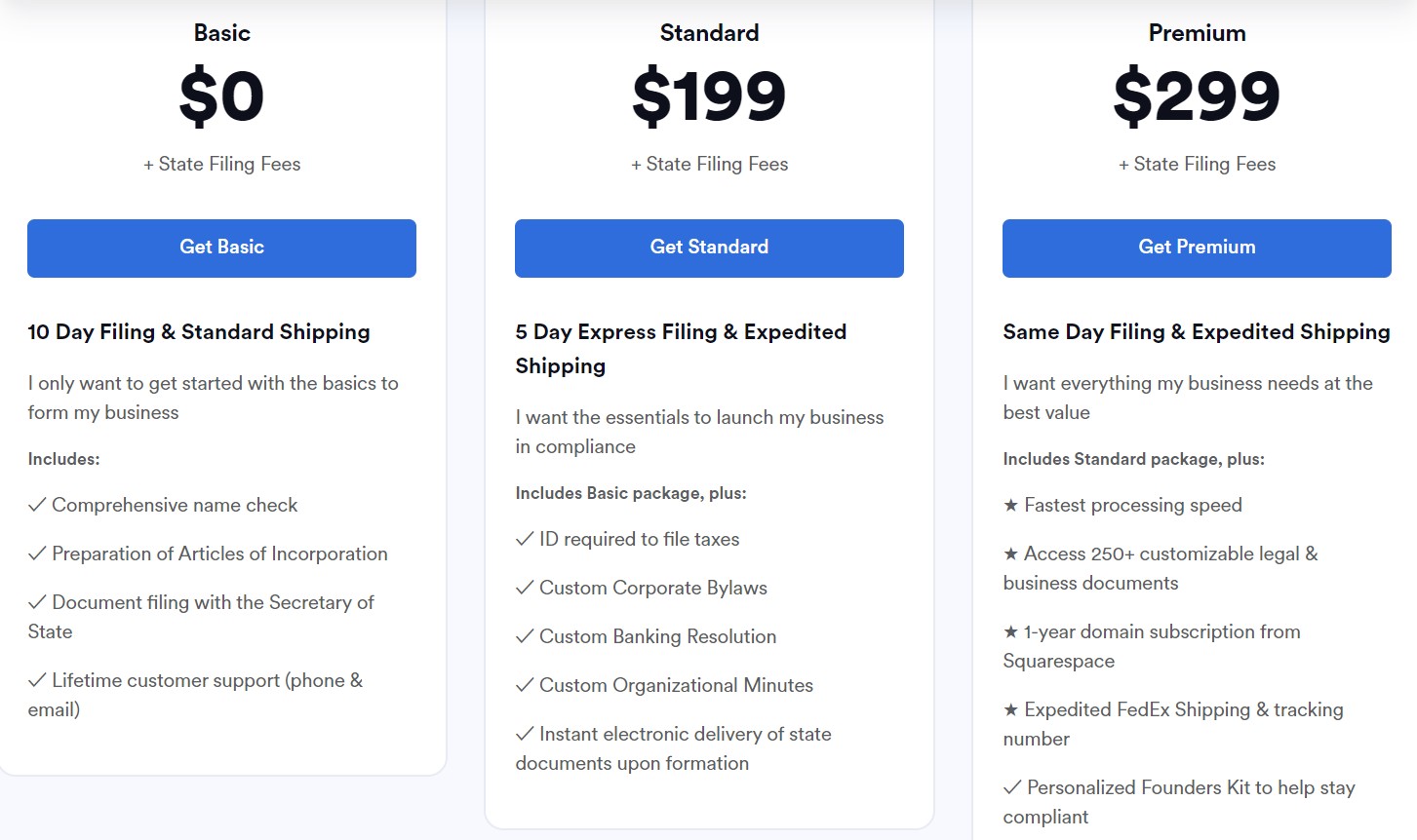 Swyft filing pricing