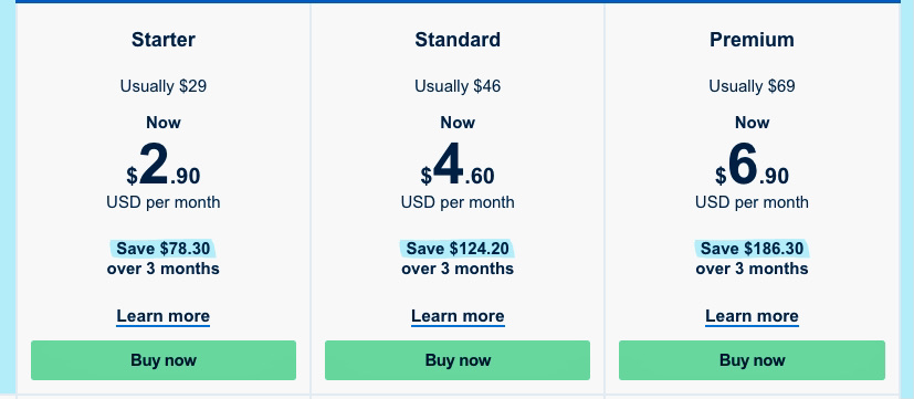 Xero pricing