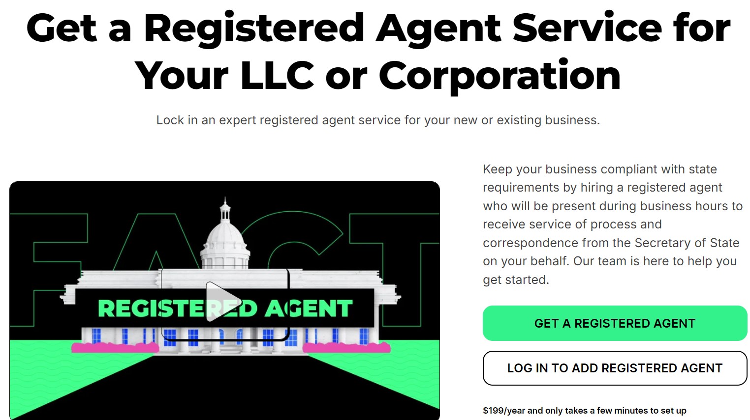 Zenbusiness registered agent