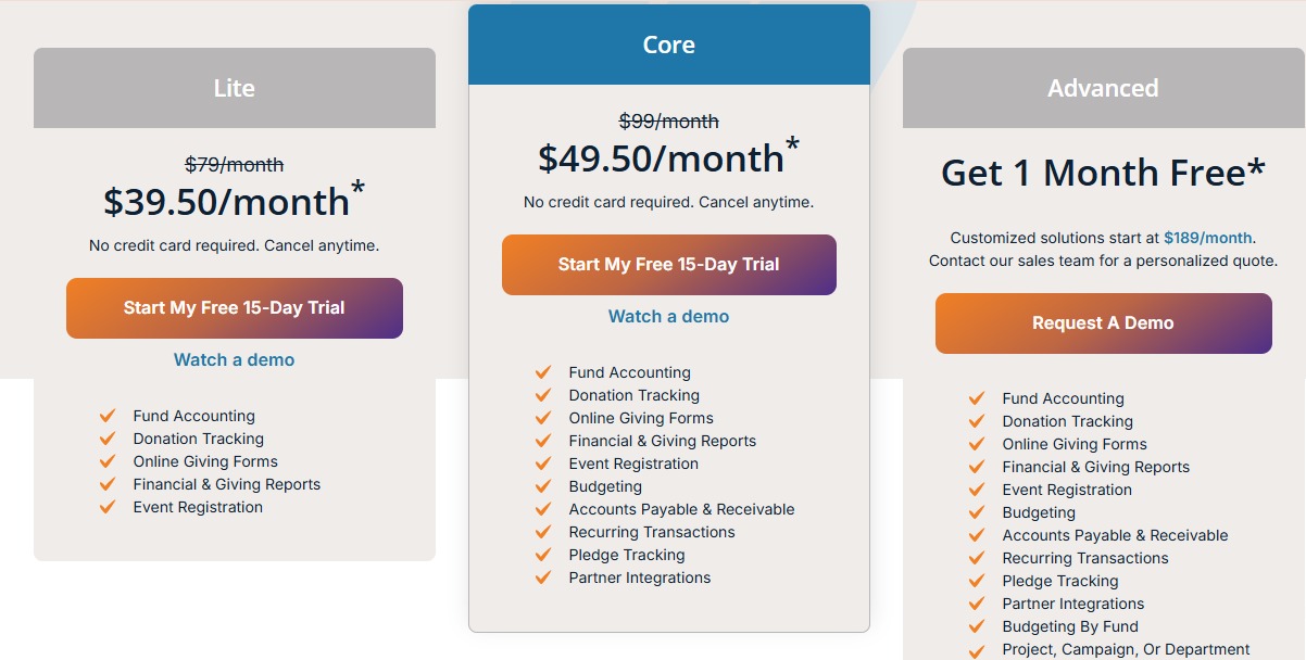 aplos pricing