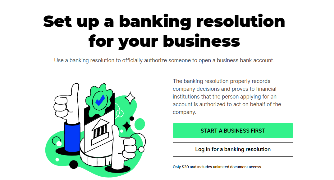 banking resolution