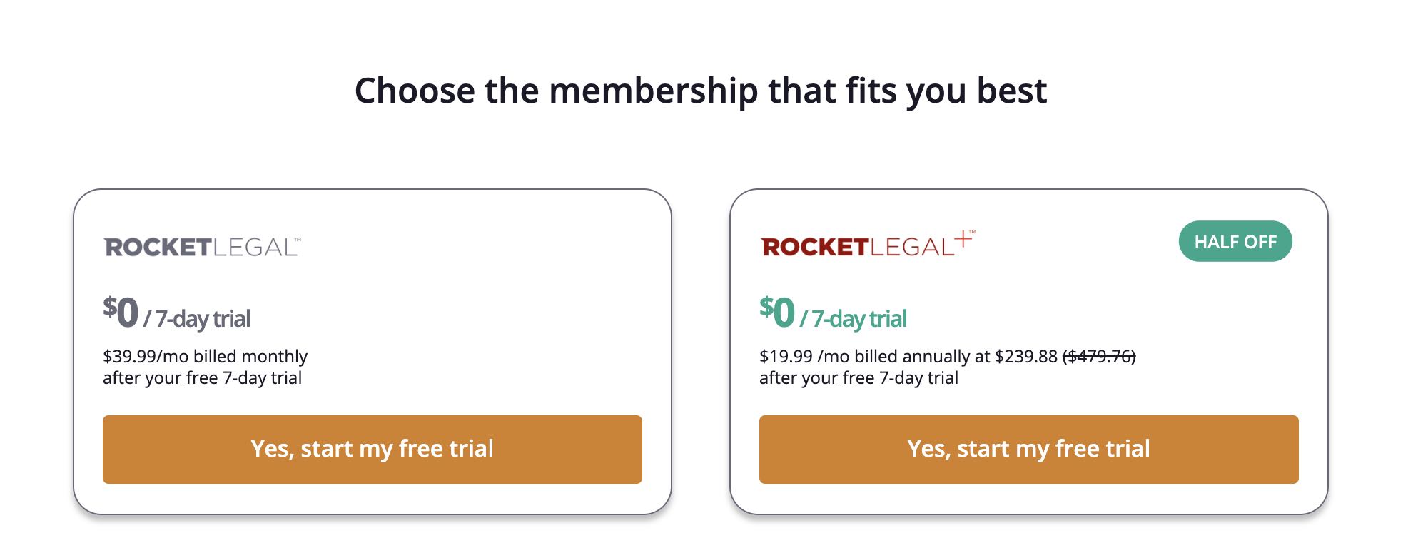 rocket-lawyer-pricing